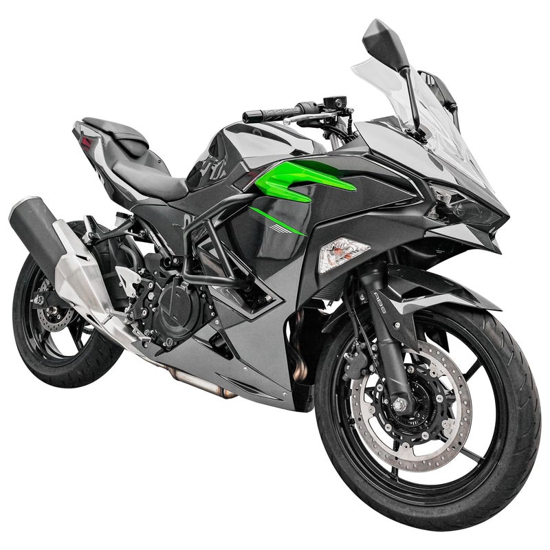 Lorababer Motorcycle Engine Guard Highway Crash Bar Fit for Ninja 500 2024-2026 Ninja400 2018-2026 Ninja250 2018-2021 Stunt Cage Bumper Frame Falling Protector - Image 5